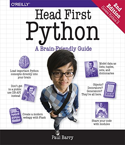 Head First Python: A Brain-Friendly Guide book cover