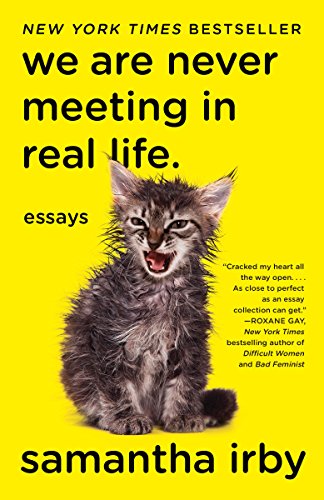 We Are Never Meeting in Real Life.: Essays book cover