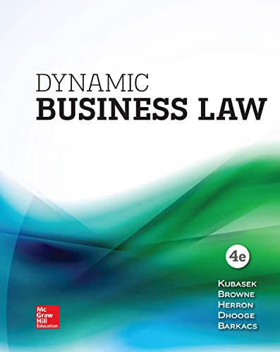 Dynamic Business Law book cover