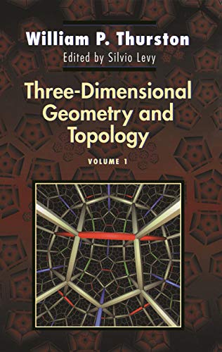 Three-Dimensional Geometry and Topology, Volume 1 book cover