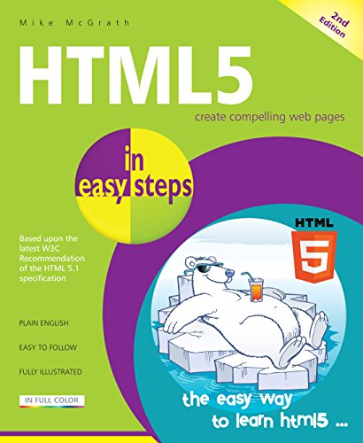 HTML5 in easy steps book cover