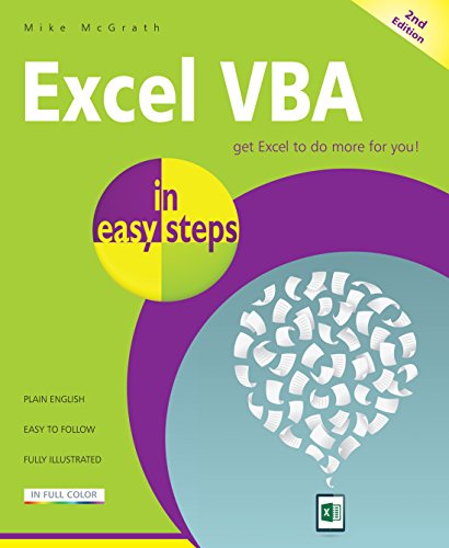Excel VBA in easy steps book cover