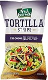 Fresh Gourmet Tortilla Strips Tri Color 16 Ounce