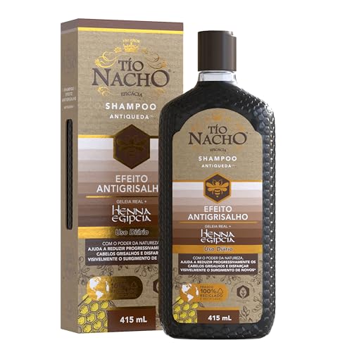 [Rec] Shampoo Tío Nacho Antigrisalho 415ml Henna
