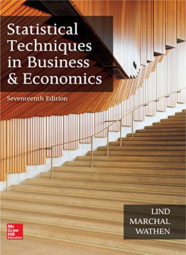 Statistical Techniques in Business and Economics book cover