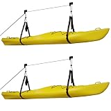 RAD Sportz Kayak Hoist 2-Pack Quality Garage Storage Canoe Lift with 125…