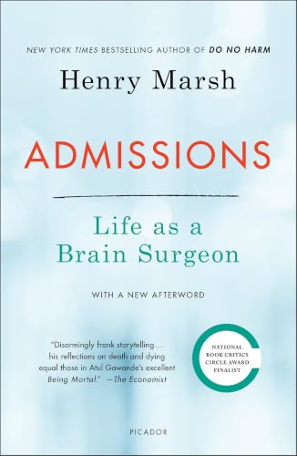 Admissions: Life as a Brain Surgeon book cover