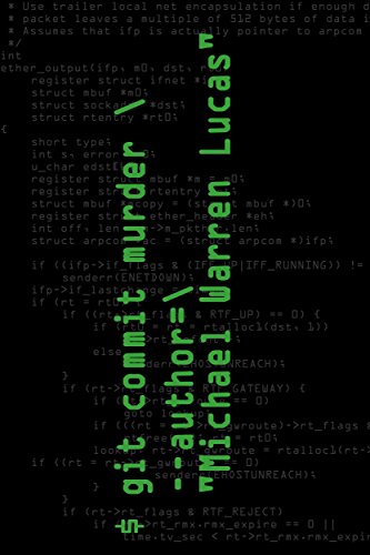git commit murder book cover