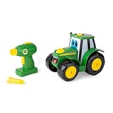 BUILD-A-BUDDY John Deere Tractor Toy and Toy Drill - Toddler STEM Take…