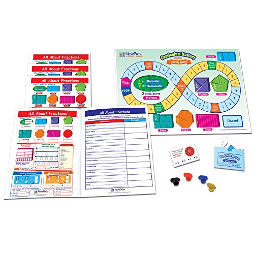NewPath Learning All About Fractions Learning Center, Grade 3-5