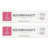 REMBRANDT Intense Stain Whitening Toothpaste With Fluoride, Removes Tough Stains, Rehardens And Strengthens Enamel, 3.5 Ounce - (Pack of 2)