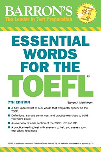 Essential Words for the TOEFL book cover