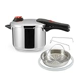Amazon Basics Olla a Presión 6 L ollas rápidas baratas