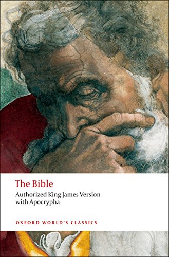 The Bible: Authorized King James Version with Apocrypha book cover