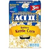 Act Ii Microwave Popcorn Buttery Kettle Corn 2 75 Oz Bags 3