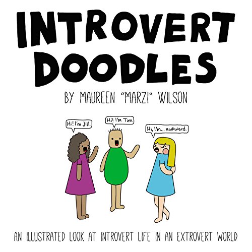 Introvert Doodles: An Illustrated Collection of Life's Awkward Moments book cover