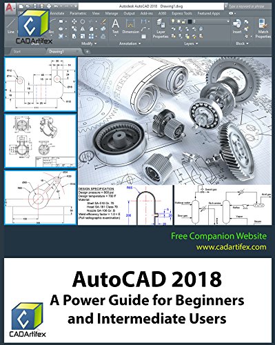 AutoCAD 2018: A Power Guide for Beginners and Intermediate Users book cover