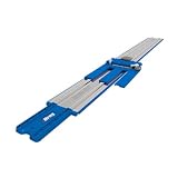Kreg KMA2700 Accu-Cut - Universal Track Saw Guide System - Cuts up to 50" Long - No Clamps Needed - Make Straight, Cross, Rip & Angled Cuts Easily - Circular Saw Guide - Woodworking Tool