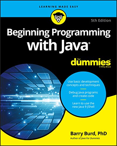 Beginning Programming with Java for Dummies book cover