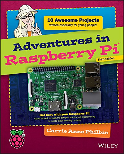 Adventures in Raspberry Pi book cover