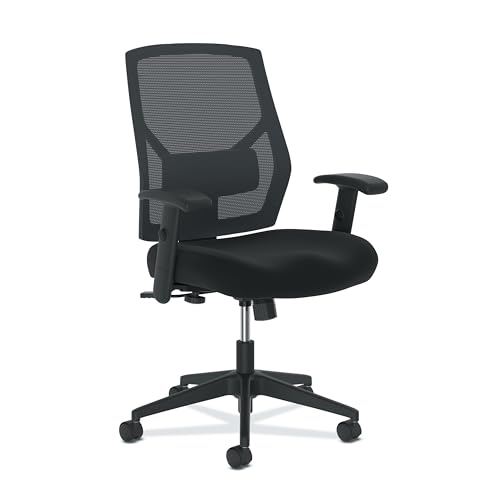 5 . "HON Crio High Back Mesh Office Chair - Adjustable Recline"