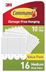 Command Picture Hanging Strips on Amazon
