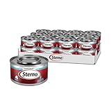 Sterno Fuel Cans 4 Hour Burn 24 Pack Chafing Dish Fuel Can B
