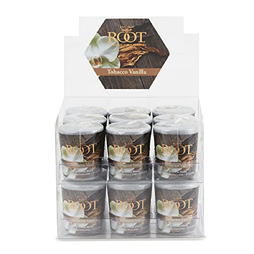 Root Candles Tobacco Vanilla Beeswax Blend Votives, 18-Count