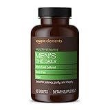 Amazon Elements Men S One Daily Multivitamin 62 Whole Food C