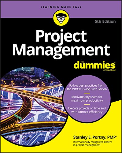Project Management for Dummies book cover