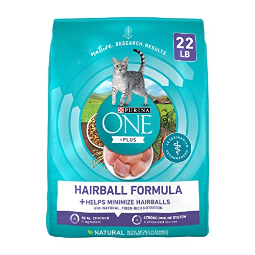 Purina ONE Natural Cat Food for Hairball Control, +PLUS Hairball Formula - . Bag