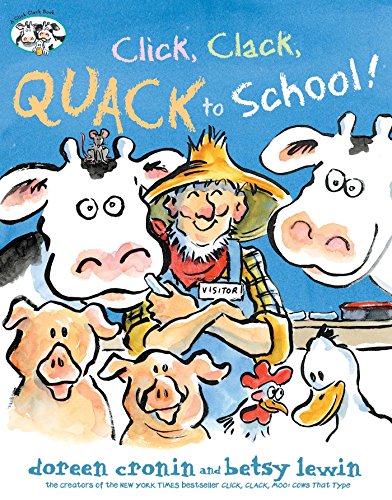 Click, Clack, Quack to School! book cover