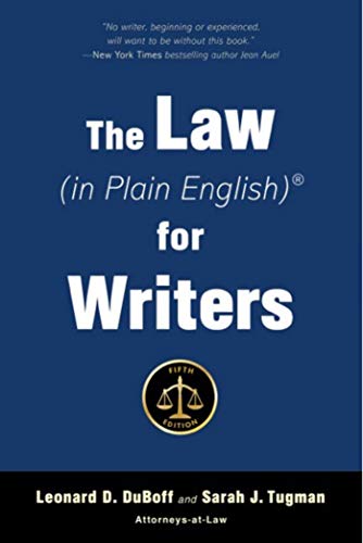The Law (in Plain English) for Writers (Fifth Edition) book cover