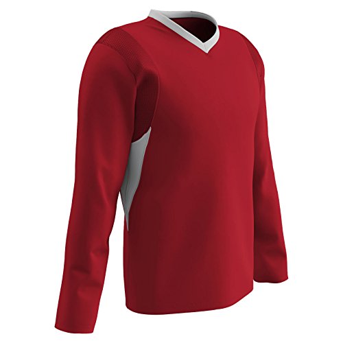 Champro Maillot de Football en Polyester pour garçon - Taille L - Blanc - BST16Y