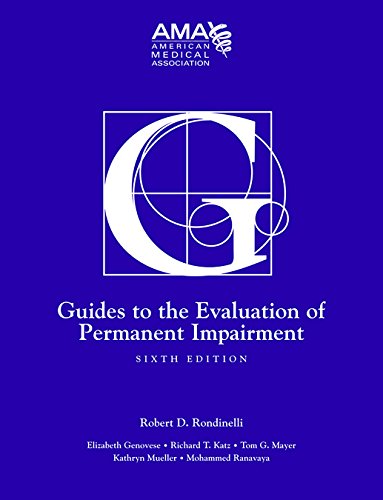 Guides to the Evaluation of Permanent Impairment, sixth edition book cover