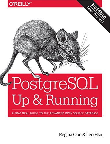 PostgreSQL: Up and Running book cover