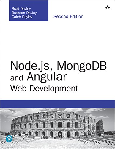 Node.Js, Mongodb and Angular Web Development: The Definitive Guide to Using the Mean Stack to Build Web Applications book cover