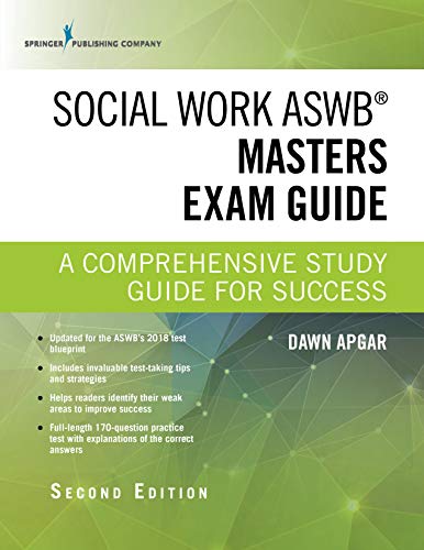Social Work Aswb Masters Exam Guide, Second Edition: A Comprehensive Study Guide for Success (Book + Digital Access) book cover