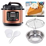 GoWISE USA 6-Quart Multi-Functional Pressure Cooker