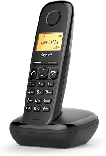 Gigaset A170 - Teléfono DECT inalámbrico - Pantalla Gráfica Iluminada - Fácil de