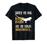 Funny Bearded Dragon Gift Bearded Dragon Ate My Homework T S