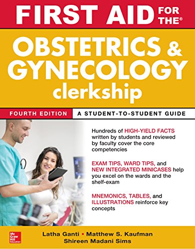 First Aid for the Obstetrics and Gynecology Clerkship book cover