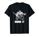 Funny Ice Hockey Player Gift Goalie Apparel Graphic T Shirt