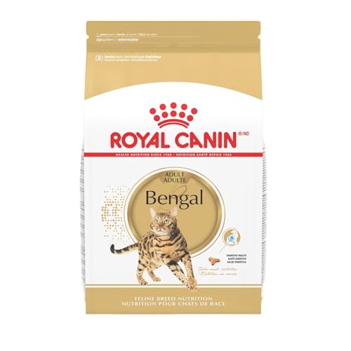 Royal Canin Feline Breed Nutrition Bengal Adult Dry Cat Food, Bag