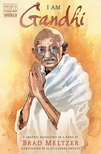 I Am Gandhi: A Graphic Biography of a Hero book cover