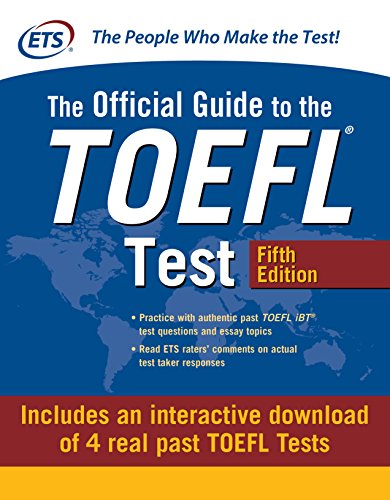 The Official Guide to the TOEFL Test with DVD-ROM, Fifth Edition book cover