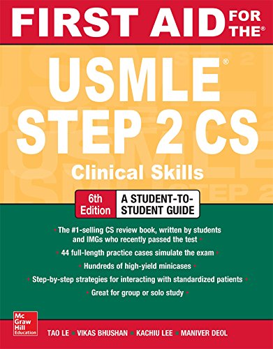First Aid for the USMLE Step 2 CS book cover