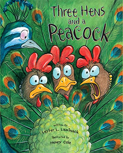 Three Hens and a Peacock book cover