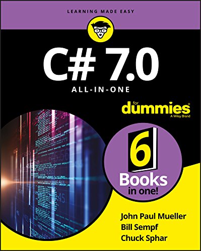 C# 7.0 All-In-One for Dummies book cover