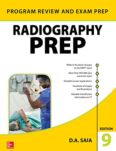 Radiography Prep (Program Review and Exam Preparation), Ninth Edition book cover
